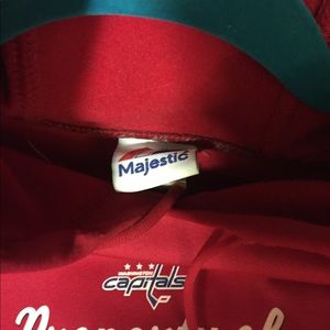 Red Washington Capital Hoodie